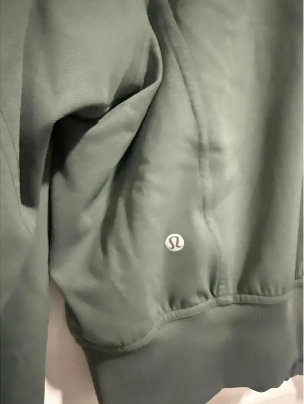Lululemon Wunder Train Track Jacket in Dark Forest, Size 8